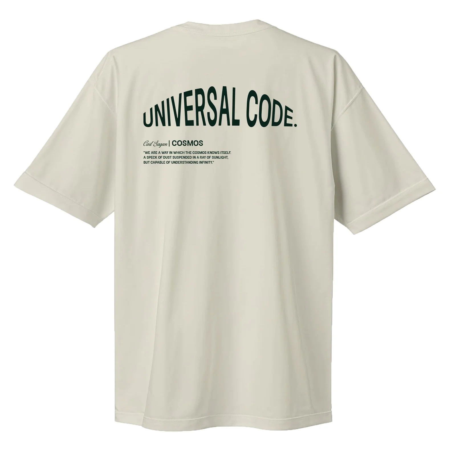 Camiseta Oversize P25 - Marfil