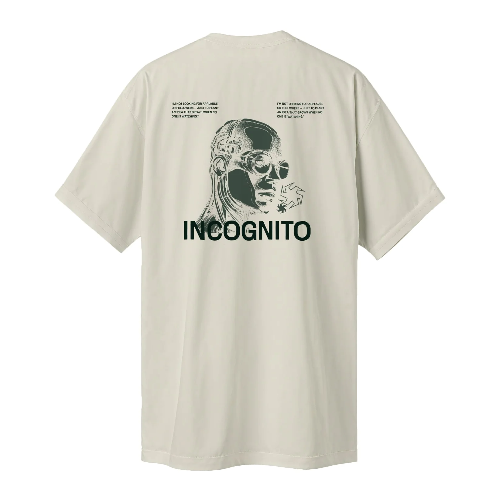 Camiseta Regular Fit P25 - Marfil