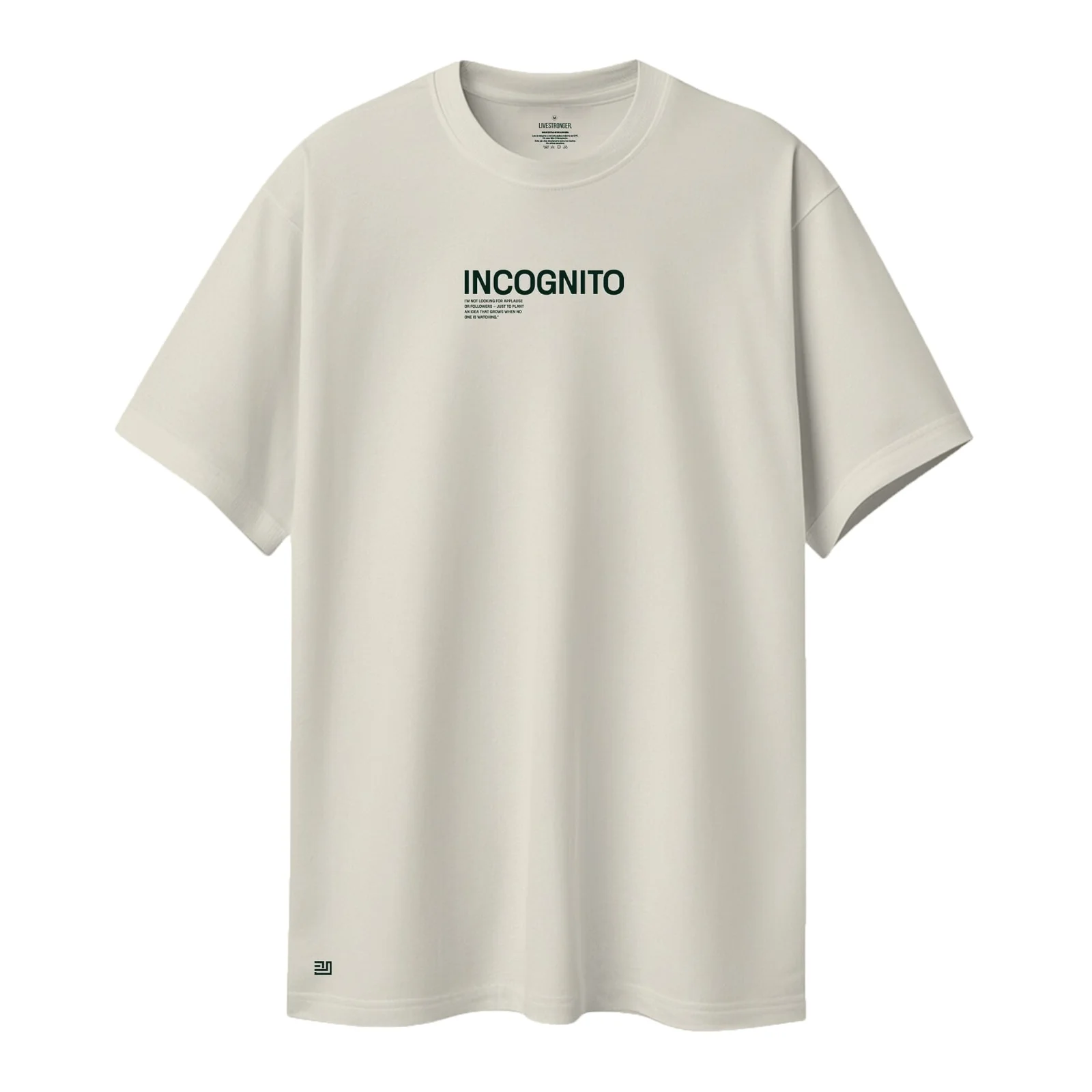 Camiseta Regular Fit P25 - Marfil