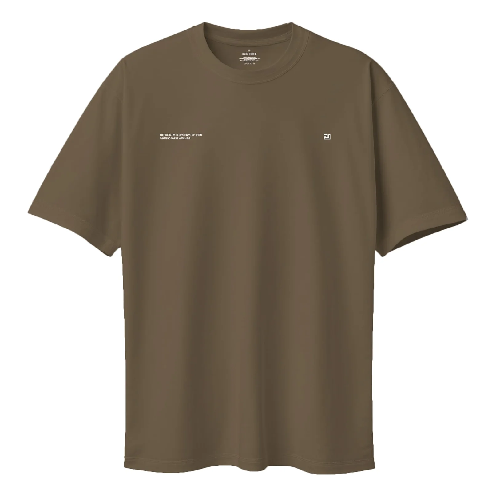 Camiseta Oversize P25 - Mocca