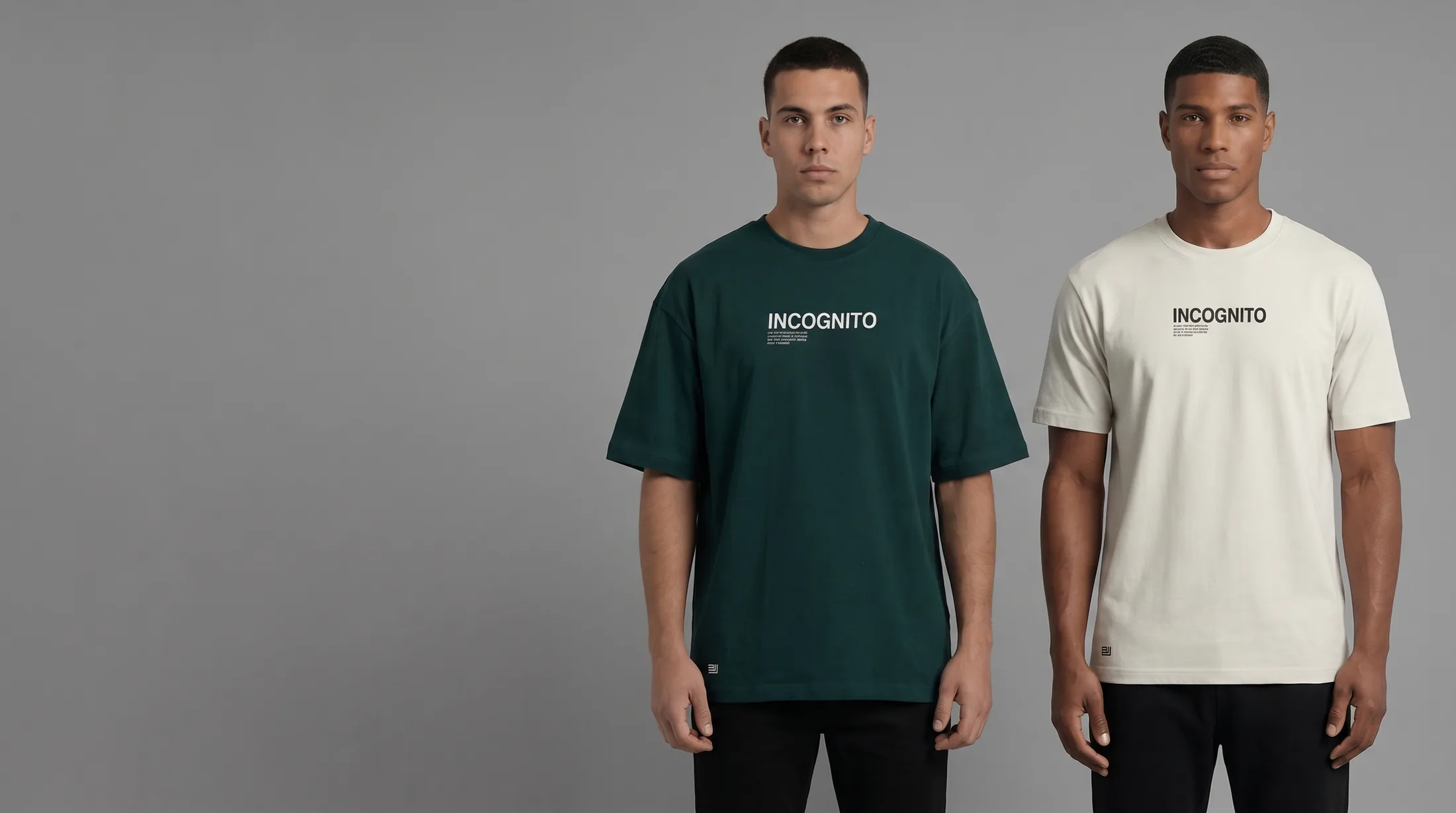 Comparación de calce regular fit y oversize